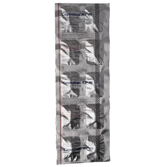 cepodem xp 325mg tablet 10's